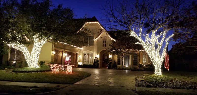 Christmas lights McKinney